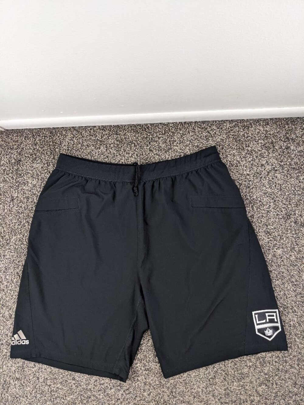 2018 Los Angeles Kings Shorts Adidas Authentic Collection Performance Mens XL